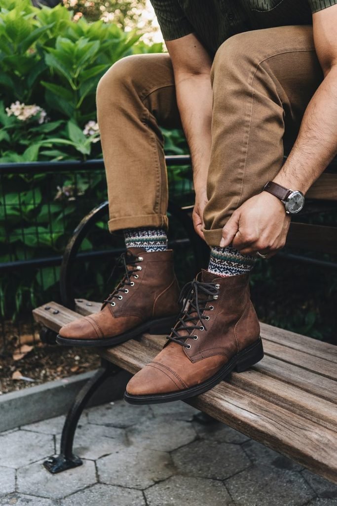 Best brown lace-up boots