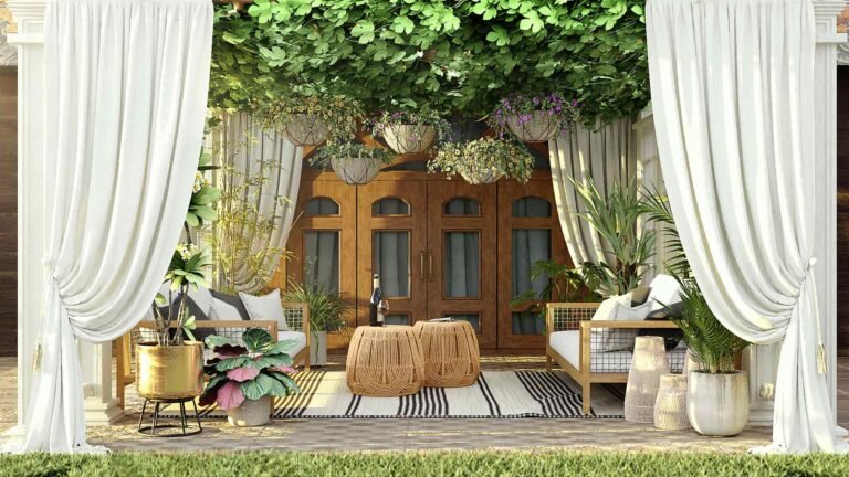 Relax-in-Style-with-a-Wooden-Garden-Arbour-Seat-On-AmericasBestBlog