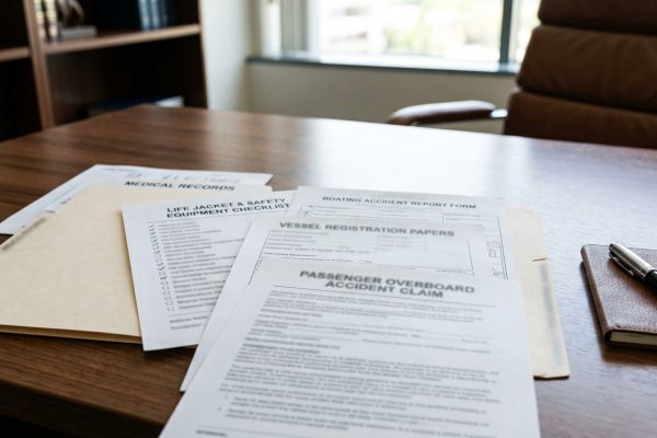New York passenger overboard accident claim documents