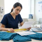 How to Use a Scrub Size Chart Before Buying Medical Scrubs Online